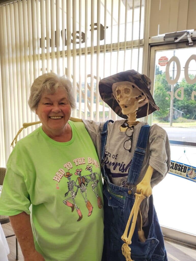Community members at the Senior Center